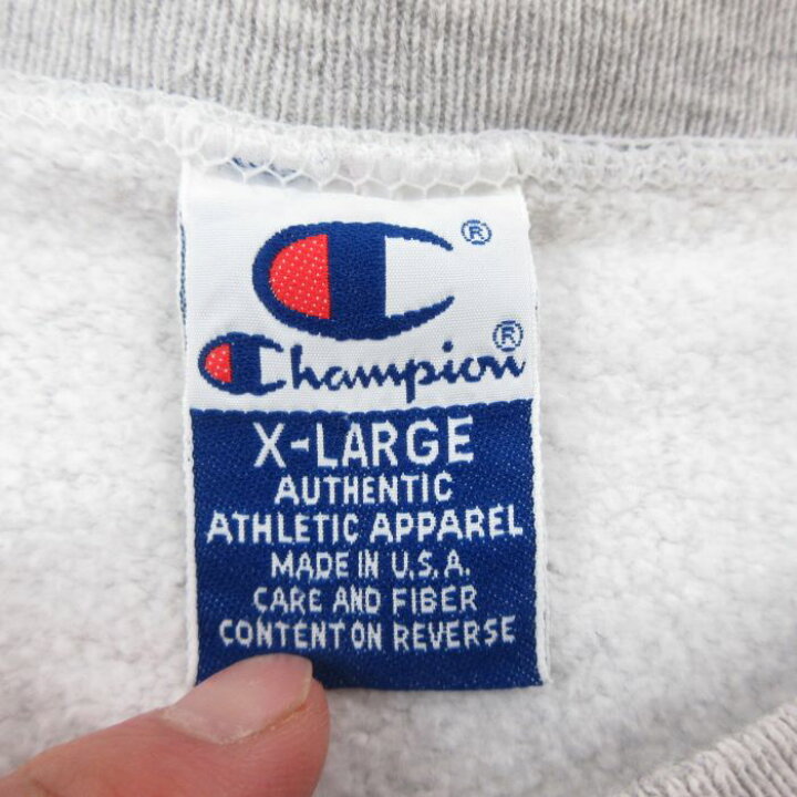 楽天市場】【中古】古着 チャンピオン champion 長袖スウェット メンズ  