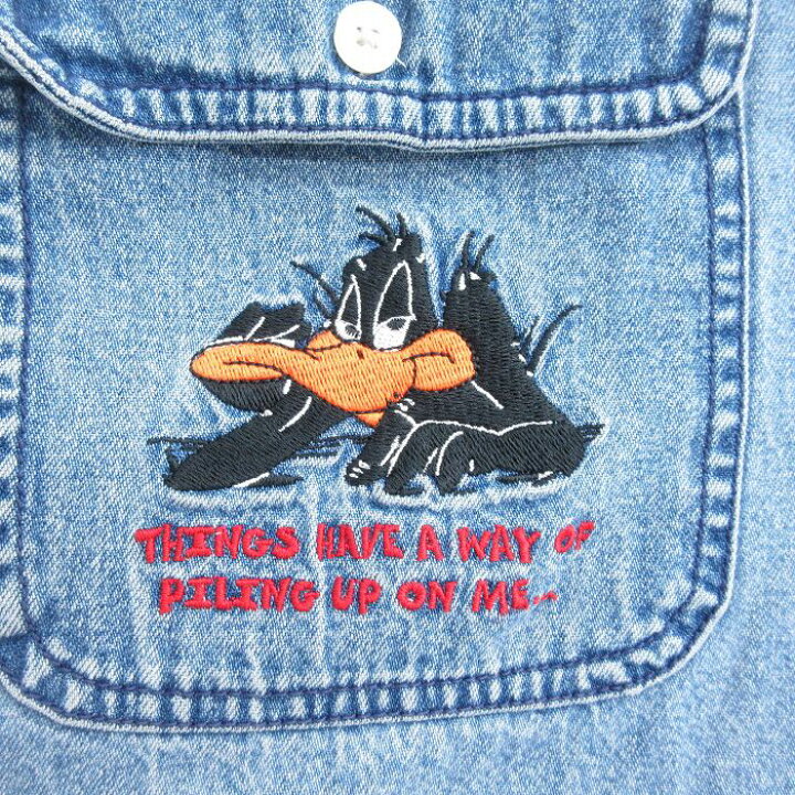 楽天市場】【中古】古着 長袖シャツ メンズ 90年代 90s ルーニー 