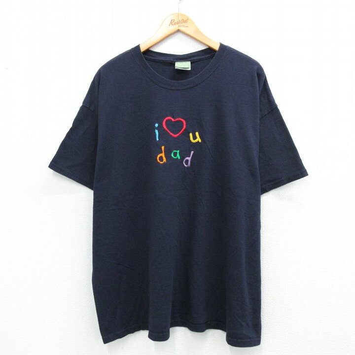 楽天市場】【中古】古着 00s ヴィンテージTシャツ メンズ XLサイズ dad 