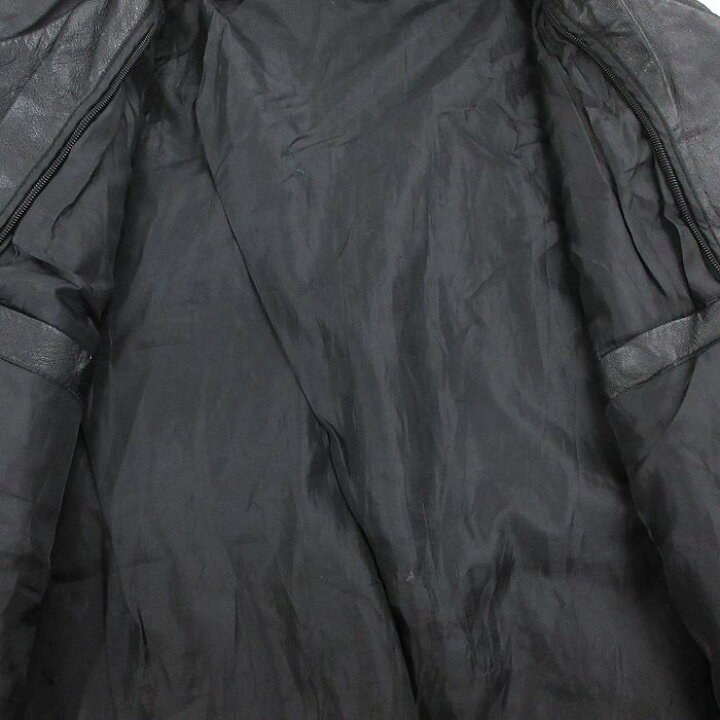 楽天市場】【中古】古着 長袖 レザージャケット メンズ 星条旗 黒  