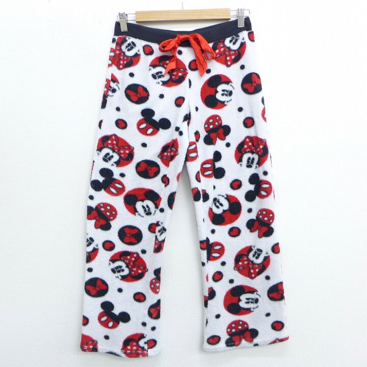 楽天市場 中古 古着 レディース パジャマパンツ ディズニー Disney ミニー ミッキー Mickey Mouse 白他 ホワイト 中古 ボトムス 春夏 春物 春服 夏物 夏服 半ズボン カジュアル レディースファッション おしゃれ かわいい 古着通販 ビンテージ古着屋rushout
