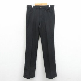 【中古】古着 リーバイス Levis 517 パンツ メンズ 80年代 80s ブーツカット USA製 黒 25nov22