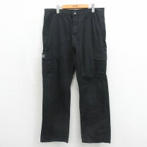 Wrangler authentics ブラック カーゴパンツ W38 Y2K Wrangler 