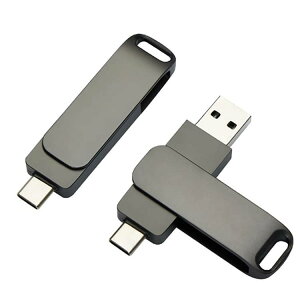 �����Ή� Type-C �t���b�V���h���C�u USB3.1 2in1 USB-A USB������ �e�ʕs������ iPad Android PC�Ή� �����f�[�^�]�� ��e�� iPhone16 �o�b�N�A�b�v �O�t�������� �X�}�z 360°��] ���� �ϏՌ� �h�� 1TB �摜