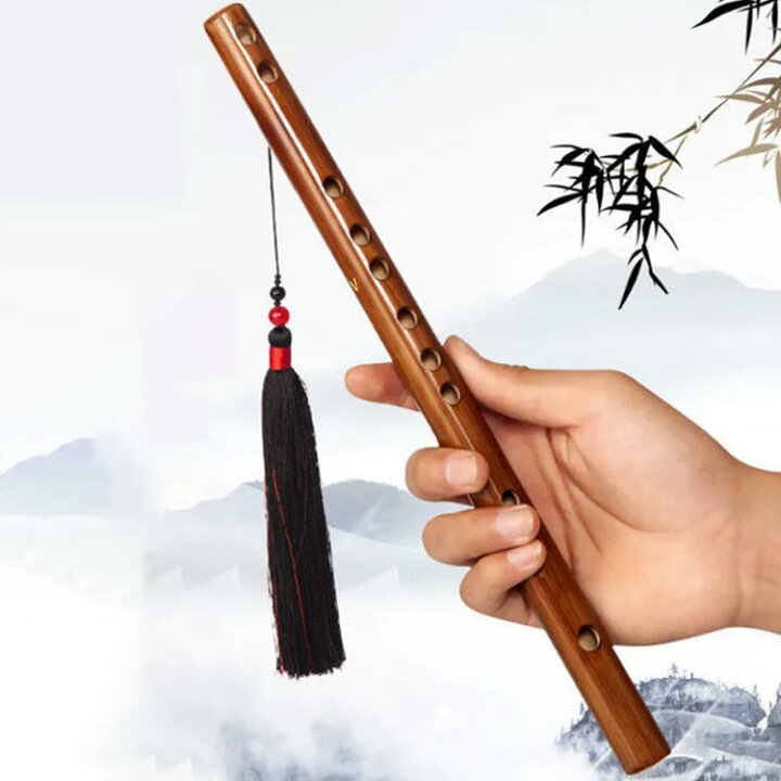 楽天市場】篠笛 横笛 竹製 35cm 竹笛 バンブーフルート 44cm 天然竹 