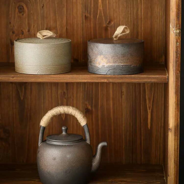楽天市場】 キャニスター 茶葉入れ容器 茶葉入れ 保存缶 和風 家庭用 