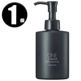 (1個) ONE BY KOSE ワンバイコーセー クレンジングオイル 本体 180mL 毛穴 角栓 黒ずみ メイク落とし