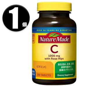 (1��) NATUREMADE �l�C�`���[���C�h �r�^�~��C1000mg 200�� 100���� ��ː���