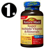 (1個) NATUREMADE ネイチャーメイド スーパーマルチビタミン&ミネラル 120粒 120日分 大塚製薬 栄養機能…