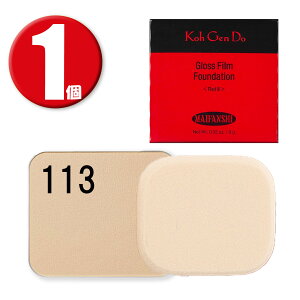 (1) ] }Ct@XB[ OX tB t@f[V 113 tB 9g X|W1t SPF30+++ REQhE Koh Gen Do MAIFANSHI Gloss Film Foundation Refill