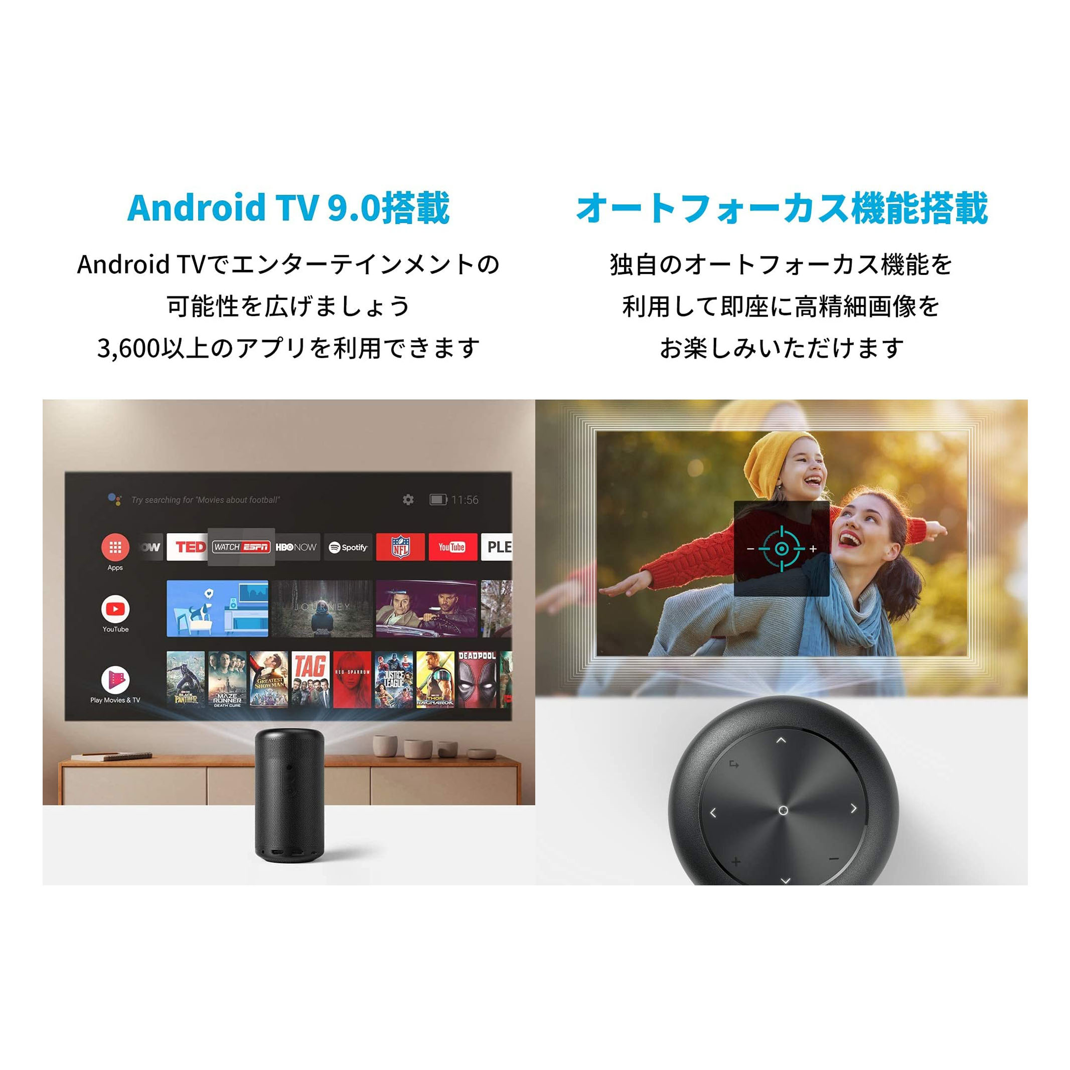 楽天市場】Anker Nebula Capsule II Android TV搭載 モバイル