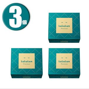 (3個) LuLuLun フェイスマスク ルルルンプレシャス 32枚入 ×3個 グリーン バランス (肌メンテナンスタイプ)
