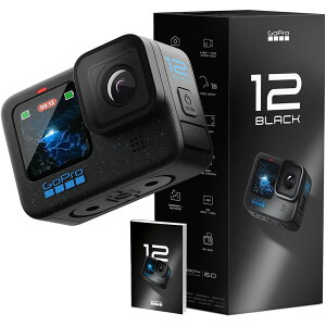 GoPro HERO12 Black + �񔄕i�|�P�b�g�K�C�h 5.3K60 10bit GP-Log HDR ��u���␳ �h��10m �A�N�V�����J���� �y�������K�i�zCHDHX-121-FW