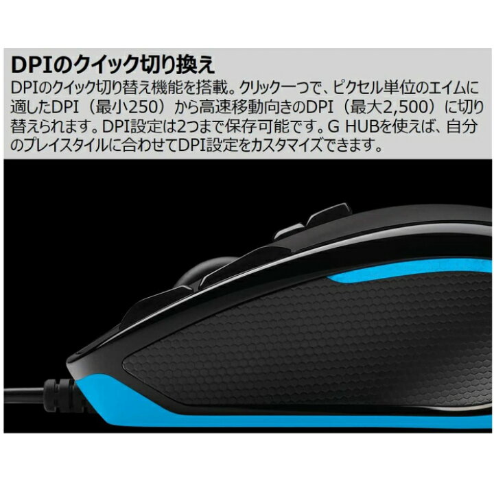 楽天市場 Logitech G300s 左右対称 ゲーミングマウス ロジテックプログラムボタン9個 高精度dpi Side3 並行輸入品 Rusion 楽天市場店