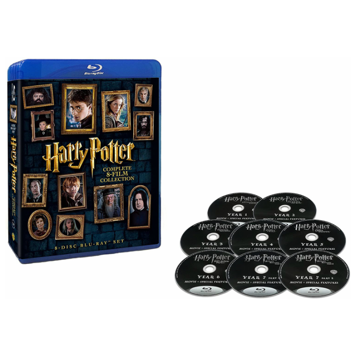 ハリー ポッター 特別価格 8-Film 8枚組 ブルーレイセット 在庫一掃 Blu-ray