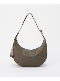 《本革/340g》ソフトレザーラウンドショルダーバッグ russet ラシット バッグ ショルダーバッグ ブラック シルバー【先行予約】*【送料無料】[Rakuten Fashion]