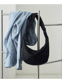 クラウズナイロンラウンドショルダーバッグ russet ラシット バッグ ショルダーバッグ ブラック【送料無料】[Rakuten Fashion]