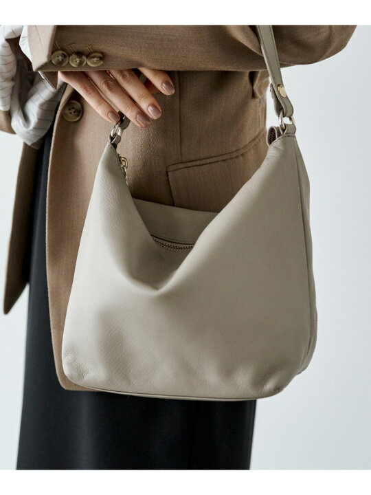 楽天市場】ソフトレザーシンプルショルダーバッグ russet ラシット  