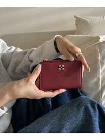 ミニモノグラムプレートハーフウォレット russet ラシット 財布・ポーチ・ケース 財布 ワインレッド シルバー ブラック【送料無料】[Rakuten Fashion]