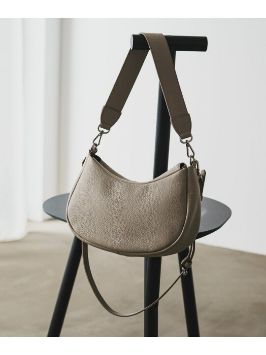 楽天市場】WEB限定 ハーフムーン2wayショルダーバッグ russet ラシット  