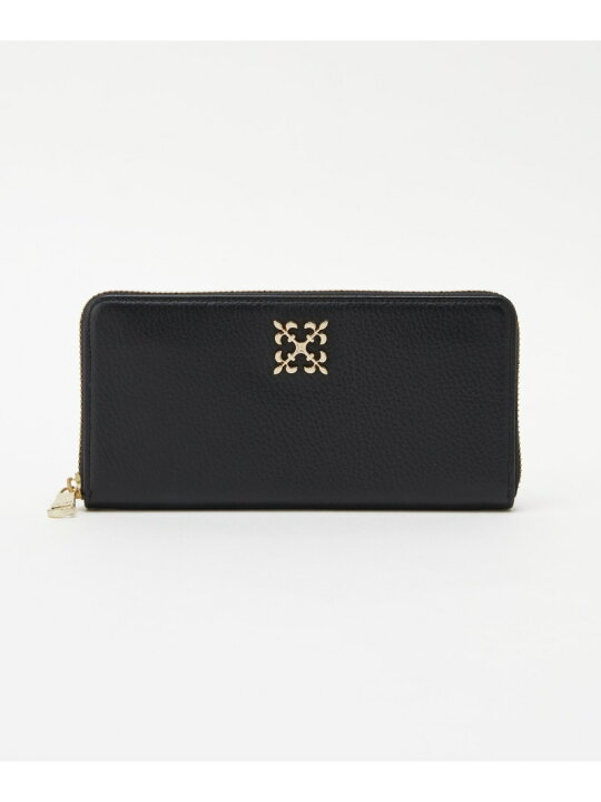 楽天市場】モノグラムプレートラウンドジップウォレット russet  