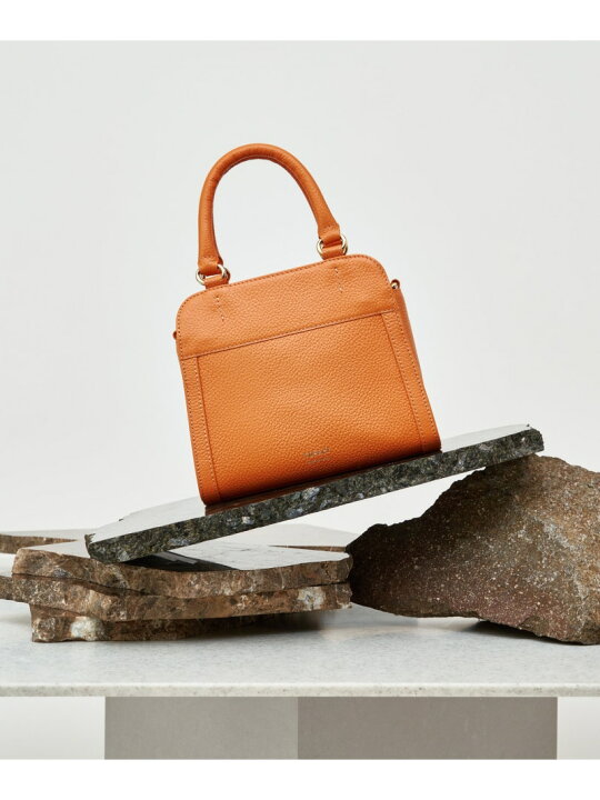 楽天市場】【Morandi】2wayレザーボストンバッグ S (CE-1358) russet  