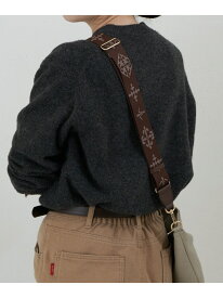 アレンジショルダーベルト[Monogram] russet ラシット ファッション雑貨 その他のファッション雑貨 ブラウン グレー ベージュ ブラック【送料無料】[Rakuten Fashion]