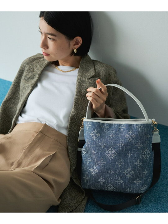 楽天市場】【SALE／10%OFF】【Denim jacquard】2wayミニショルダー 