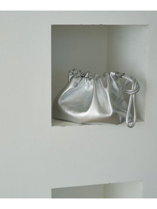 楽天市場】[4way]レザー巾着ショルダーバッグ【chi企画】 russet  