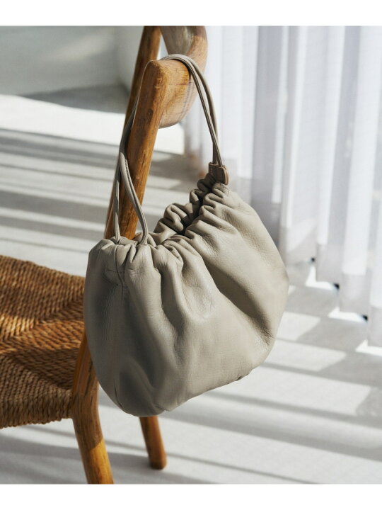 楽天市場】[4way]レザー巾着ショルダーバッグ【chi企画】 russet  