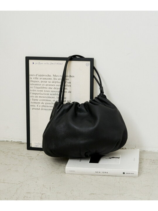 楽天市場】[4way]レザー巾着ショルダーバッグ【chi企画】 russet  