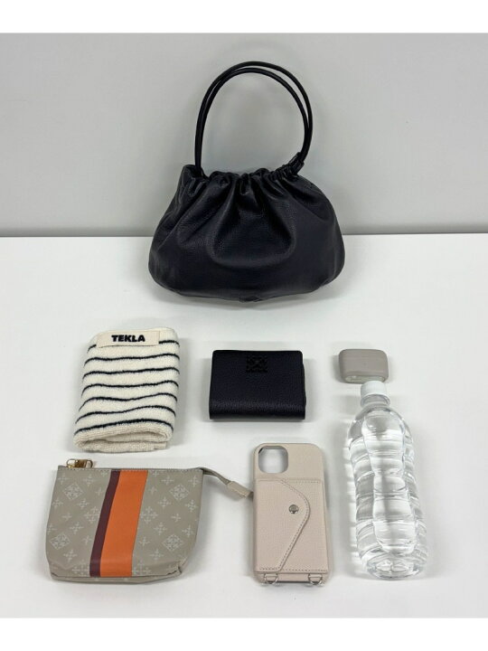 楽天市場】レザー巾着4WAYショルダーバッグ russet ラシット バッグ  