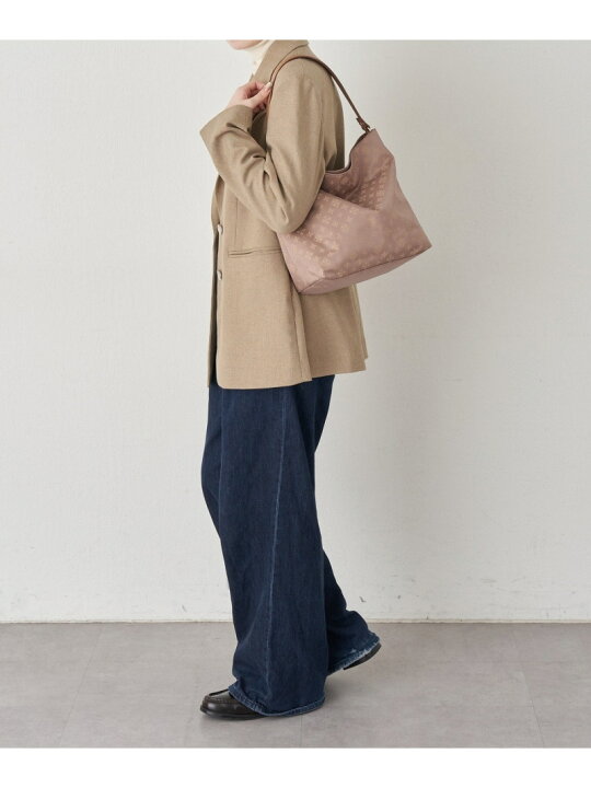 russet ラシット コットンジャガード ショルダーバッグ 2way ハンド 