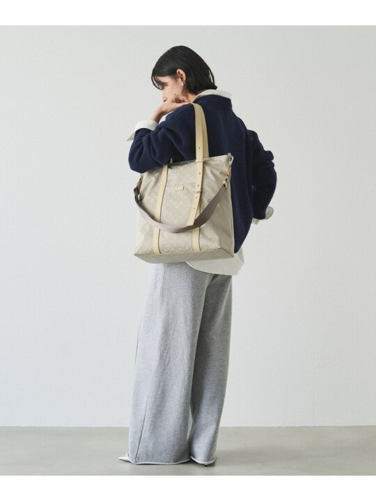 楽天市場】アシンメトリーハンドルトートバッグ russet ラシット