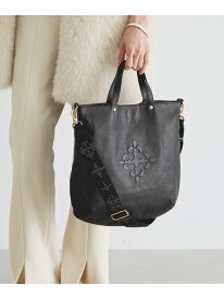 ソフトレザー 2WAYトートバッグ russet ラシット バッグ トートバッグ ブラック グレー【先行予約】*【送料無料】[Rakuten Fashion]