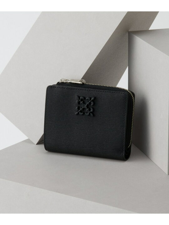 楽天市場】【名品】モノグラムプレートハーフウォレット[水シボレザー  