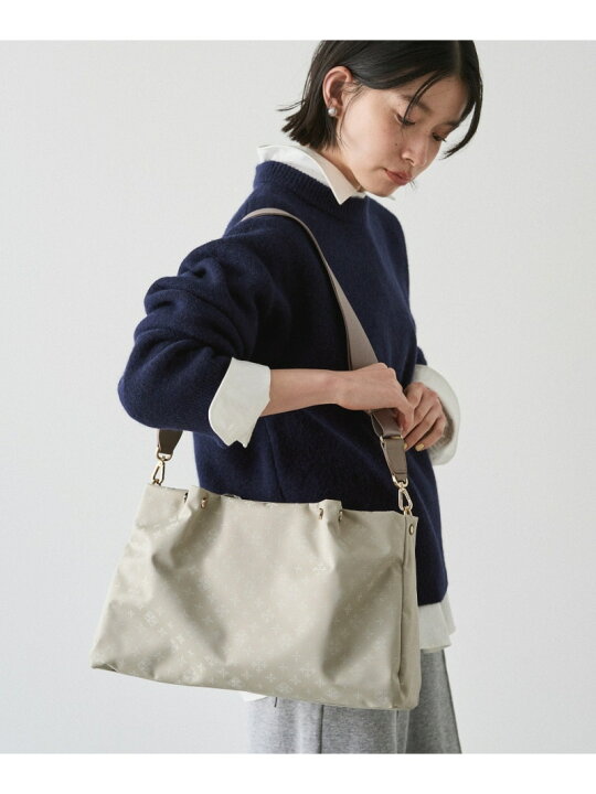 russet ラシット 三層トートバッグ Lサイズ ブルーグレー Russet 