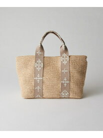 【20%ポイントバック】ナイロンラフィアデイリーミニトートバッグ russet ラシット バッグ トートバッグ ホワイト ブラック【先行予約】*【送料無料】[Rakuten Fashion]