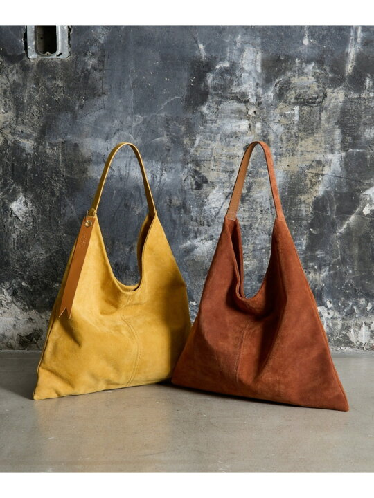 楽天市場】本革スエードワンショルダーバッグ russet ラシット バッグ 
