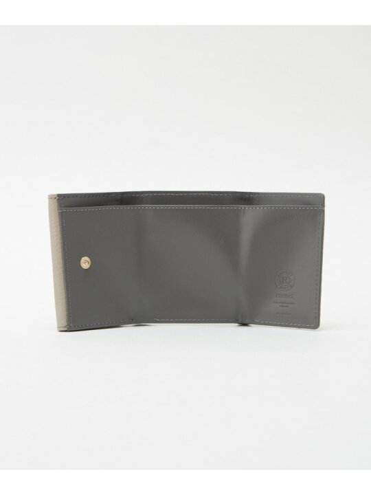 楽天市場】モノグラムプレート三つ折りウォレット russet ラシット  