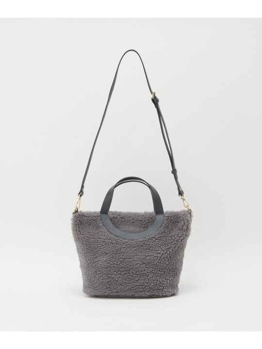 楽天市場】【SALE／40%OFF】ボア2wayトートバッグ russet ラシット 