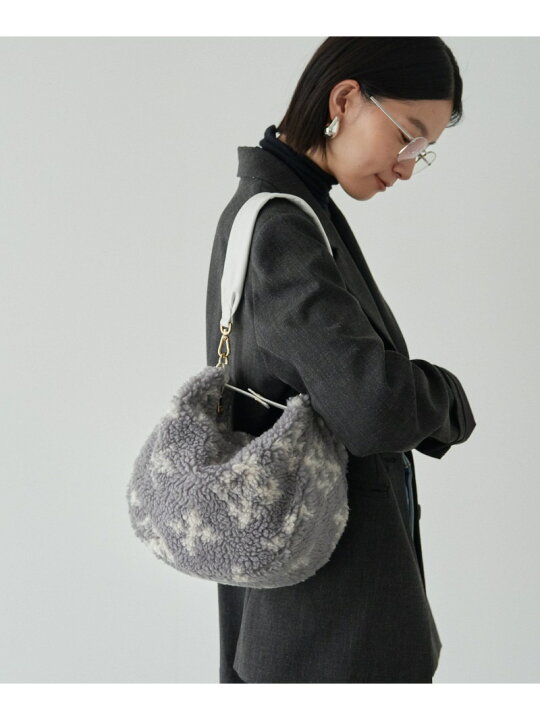 楽天市場】【SALE／40%OFF】ラウンドボアミニショルダーバッグ russet 