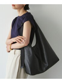 レザーホーボーバッグ L russet ラシット バッグ ショルダーバッグ グレー ブラック【送料無料】[Rakuten Fashion]