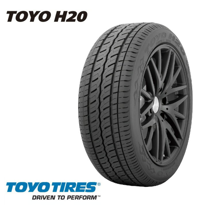 楽天市場】トーヨータイヤ H20 215/60R17 109/107L◇TOYO H20 