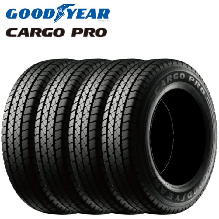 楽天市場】【4本セット】グッドイヤー カーゴプロ 195/80R15 107/105S 