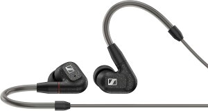 �[���n�C�U�[ Sennheiser �C���z�� �L�� IE 300 �u���b�N �_�C�i�~�b�N �J�i���^ �I�[�f�B�I�t�@�C�� MMCX ���Չ���