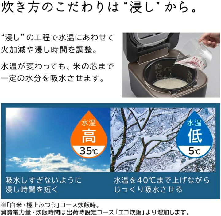 楽天市場】日立 IH炊飯器 RZ-W100EM K 5.5合・圧力×スチームで極上 