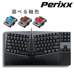 �y���b�N�X Perixx PERIBOARD-335 �L�[�{�[�h ���J�j�J�� �G���S�m�~�N�X �L�� USB �p��z�� �e���L�[���X �� ���� �Ԏ� �I�ׂ� Kailh ���[�v���t�@�C�� �p�[�����X�g�t�� ��������