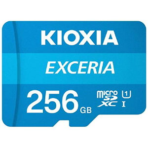 KIOXIA microSDXCJ[h EXCERIA 256GB UHS-I KMU-A256G(1)