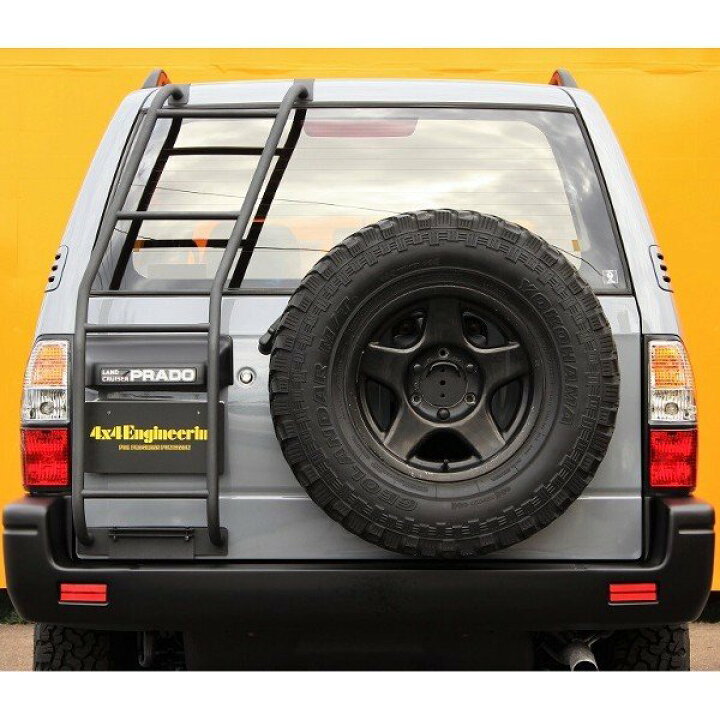 楽天市場】4x4エンジニアリング SUSリアラダー黒ブラック 